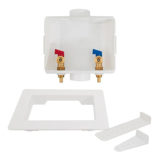 Eastman Center Drain Washing Machine Outlet Box – 1/2 in. Crimp PEX