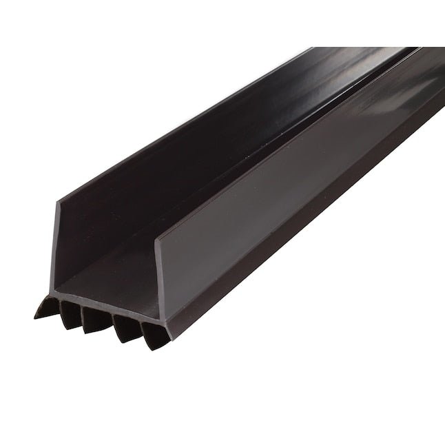 M-D 3-ft x 1-3/4-in Brown Vinyl Door Weatherstrip