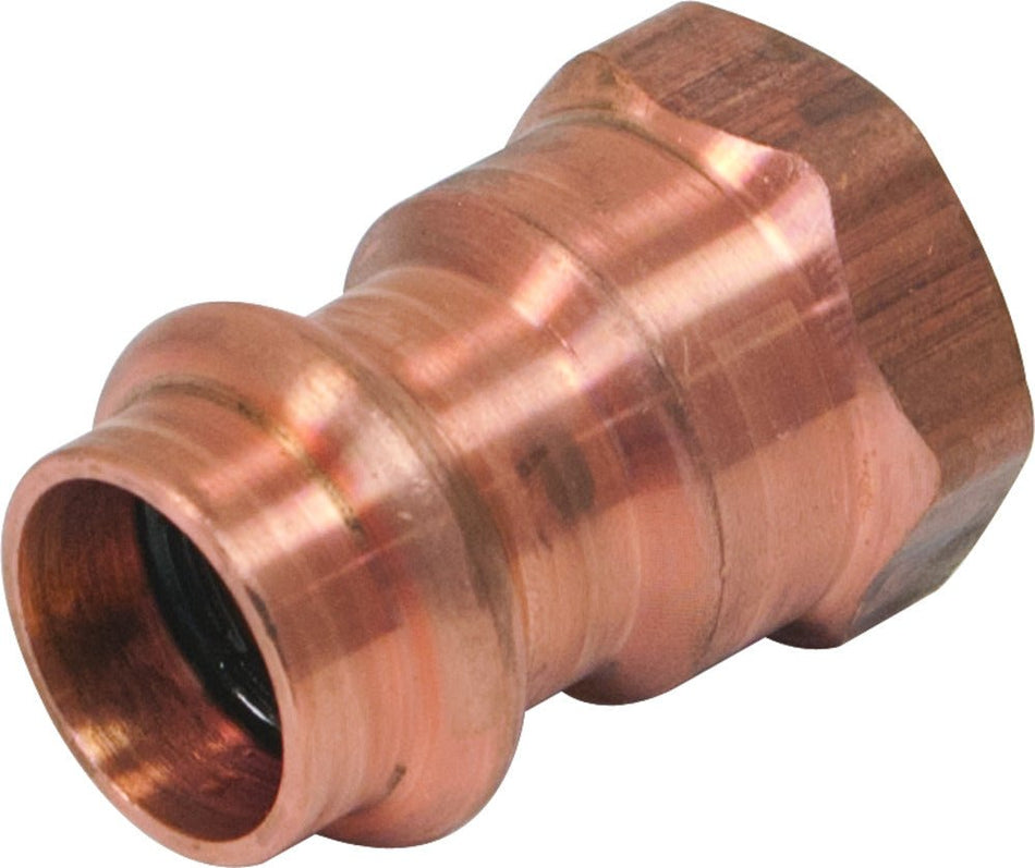 1/2 in. x 1/2 in. Copper Press x FPT Pressure Female Adapter