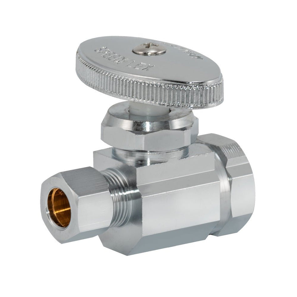 Eastman Multi-Turn Stop Valve – 1/2 in. FIP x 3/8 in. OD Comp