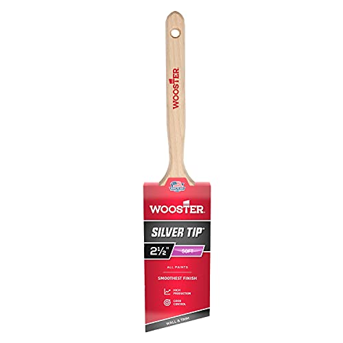 Wooster Silver Tip 2.5" Soft Angled Paint Brush