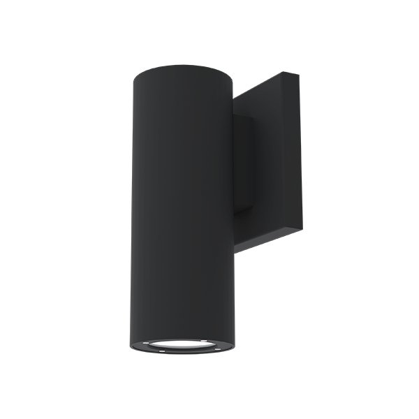 American Lighting Volta Series Aplique de pared inteligente LED de 8" de alto (negro)