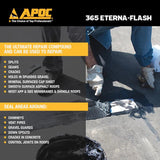 APOC Eterna-Flash ULTRA Sellador de techo de cemento fibroso (1 galón)