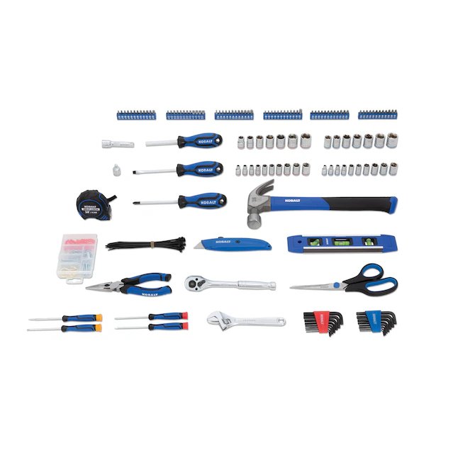 Kobalt 268-Piece Household Tool Set with Hard Case