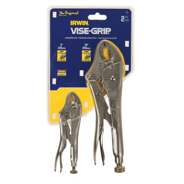 IRWIN VISE-GRIP Juego de alicates de bloqueo originales de 2 paquetes