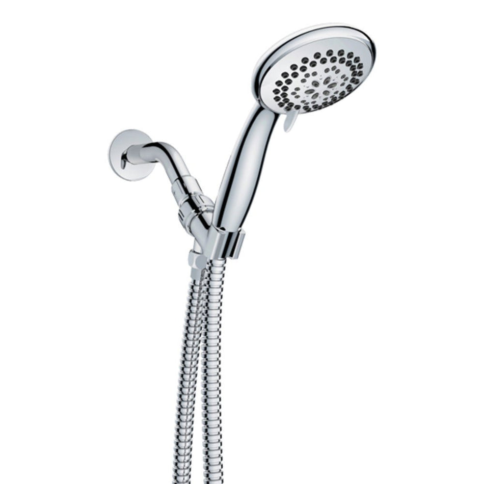 EZ-FLO 2.0 GPM 6-Spray Handheld Showerhead in Chrome