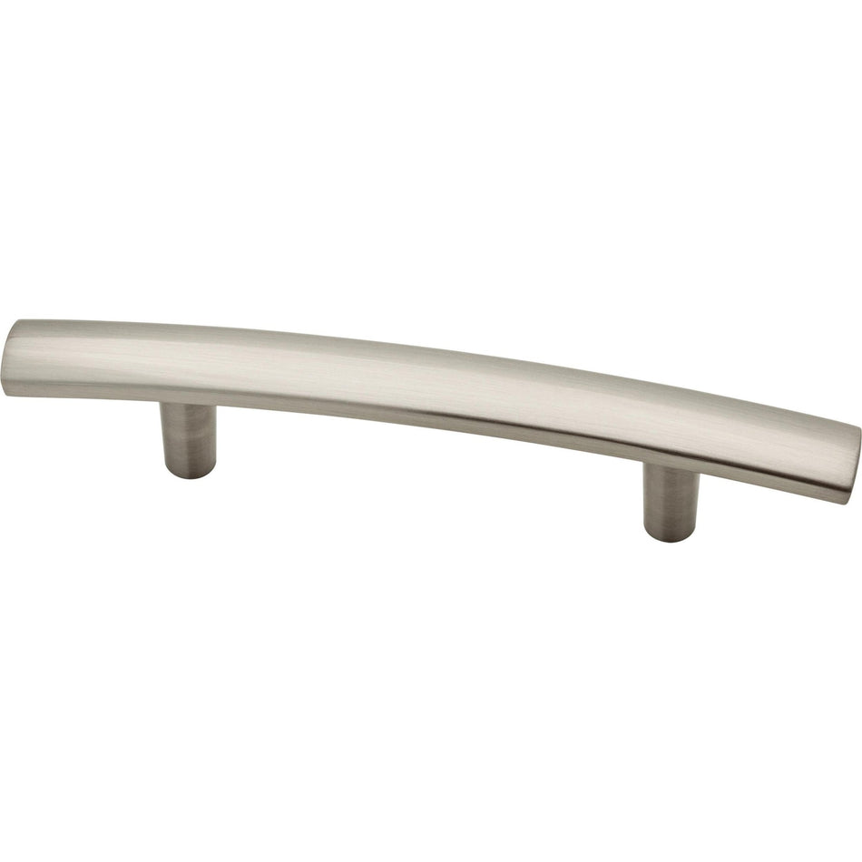 Brainerd Caroline Arch 4-Pack 3-in Center to Center Satin Nickel Arch Handle Drawer Pulls