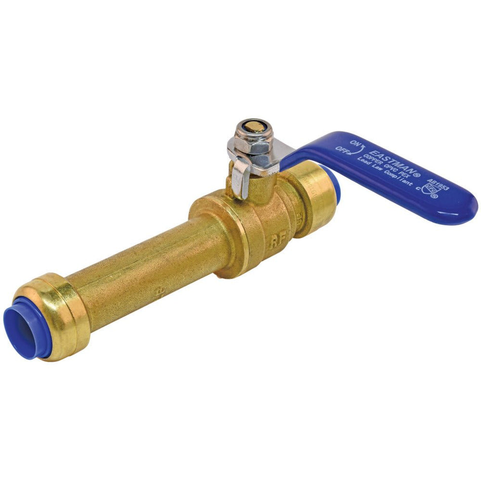 Eastman 1/2″ Push-Fit Slip Ball Valve