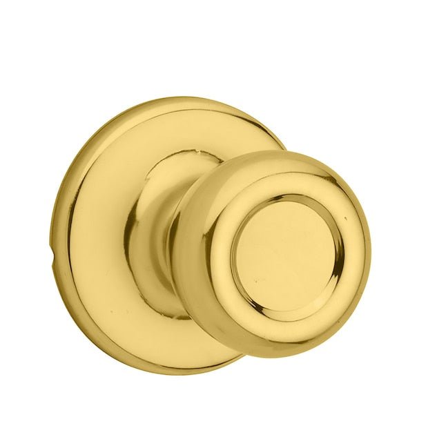 Kwikset Tylo Polished Brass Interior Hall/Closet Passage Door Knob