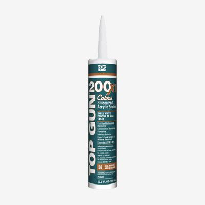 Sellador acrílico siliconado TOP GUN® 200Xi (10.1 oz, marrón)