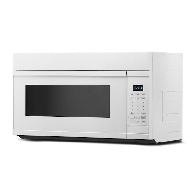 1.7-cu ft 1000-Watt Over-the-Range Microwave (White)