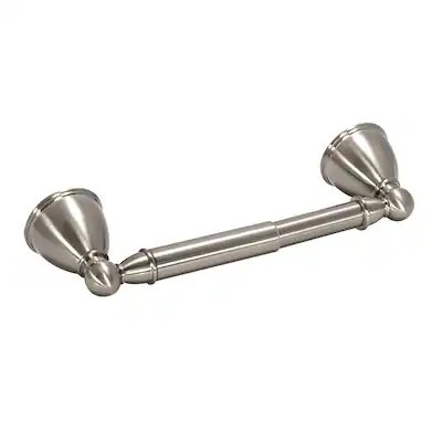 EZ-FLO Decorative Toilet Paper Holder (Brushed Nickel)