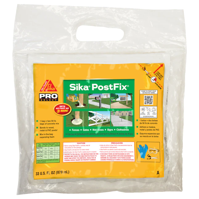 Sika Polyurethane Fence Post Mix (Actual Net Contents: 33-fl oz)