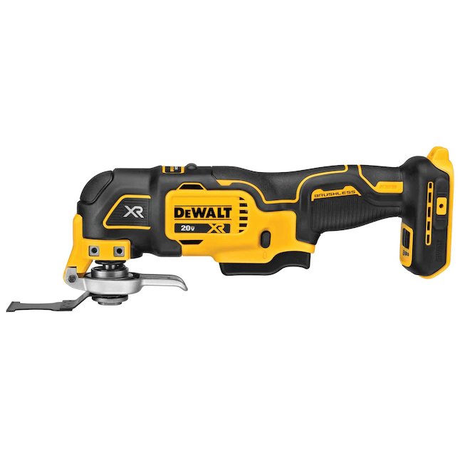 DeWalt 4-Piece Brushless 20-volt Max Variable Speed Oscillating Multi-Tool Kit Case