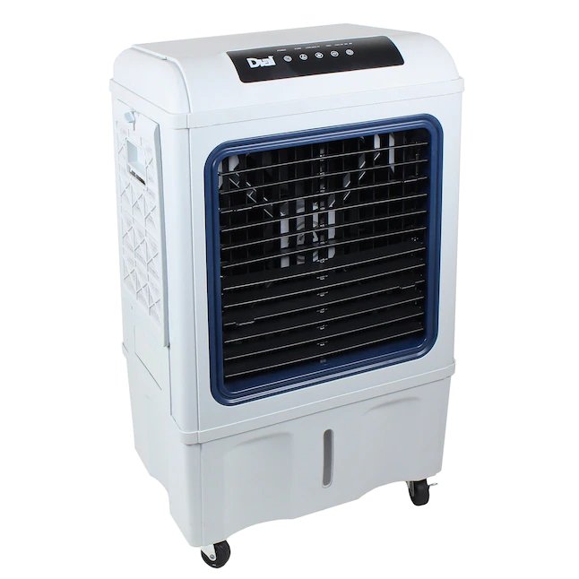 Dial Manufacturing 2200-CFM 3-Speed Indoor/Outdoor Portable Evaporative Cooler for 700-sq ft (Motor Included)