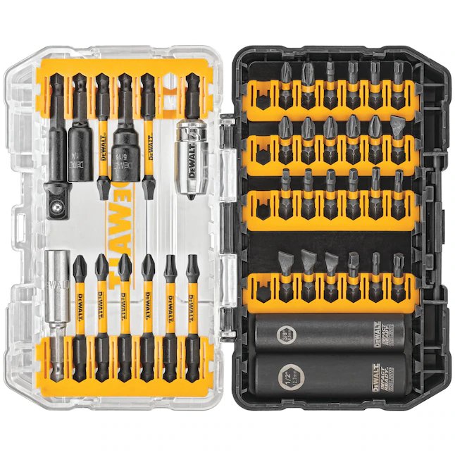 Broca de impacto DeWalt de 1/4 pulg. x (40 piezas)