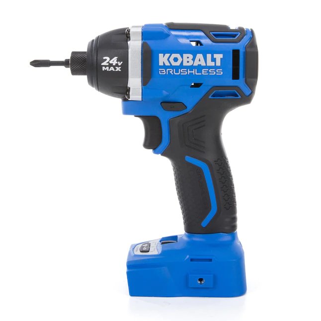 Kobalt  2-Tool 24-volt Max Brushless Power Tool Combo Kit with Soft Case (1 Li-ion Battery Included and Charger Included)