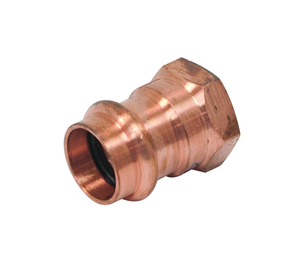 3/4 in. x 3/4 in. Copper Press x FPT Pressure Female Adapter