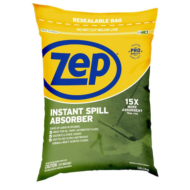 Absorbente de derrames de polvo Zep de 3 libras