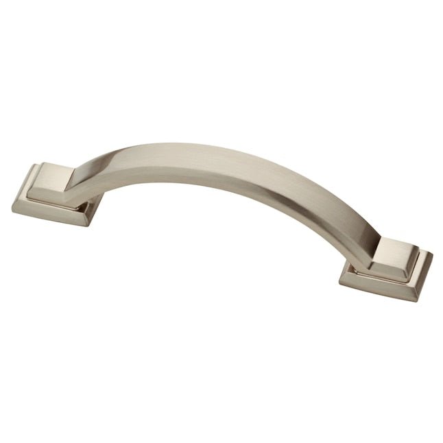 Brainerd Architectural 4-Pack 3-in Center to Center Satin Nickel Arch Handle Drawer Pulls