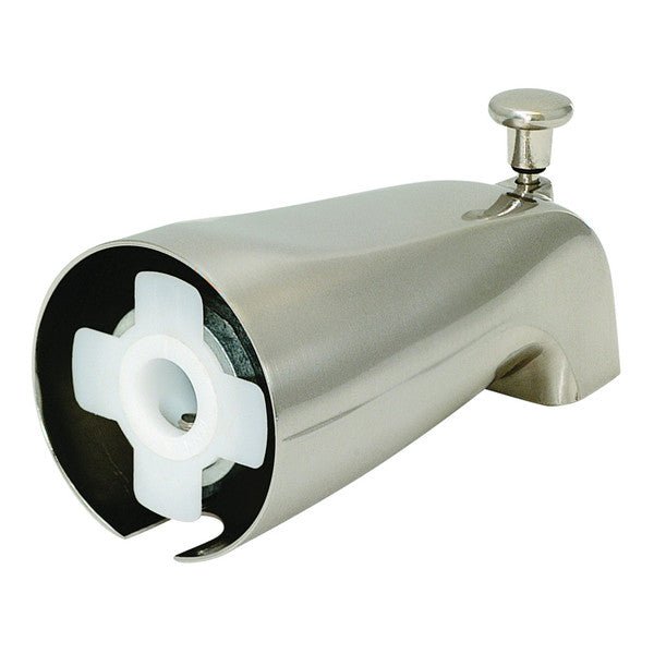 EZ-FLO Brushed Nickel Diverter Spout - Slide On