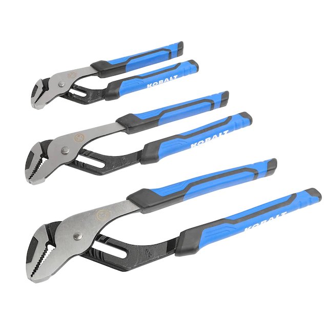 Kobalt  3pc groove joint pliers 10-in Tongue and Groove Pliers