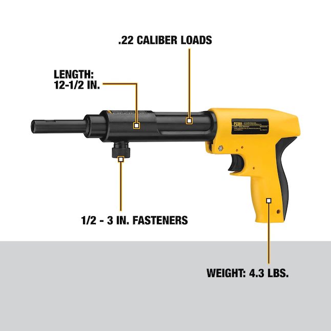 DeWalt Single Shot Powder Actuated Trigger Tool