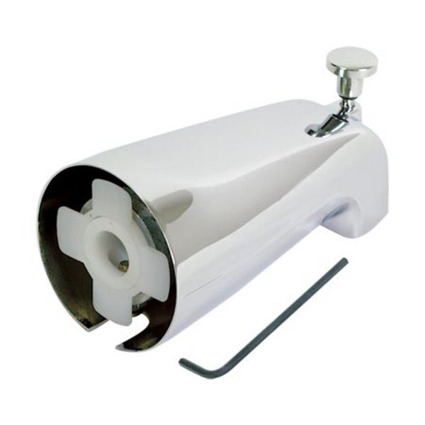 EZ-FLO Chrome Plated Diverter Spout- Slide On