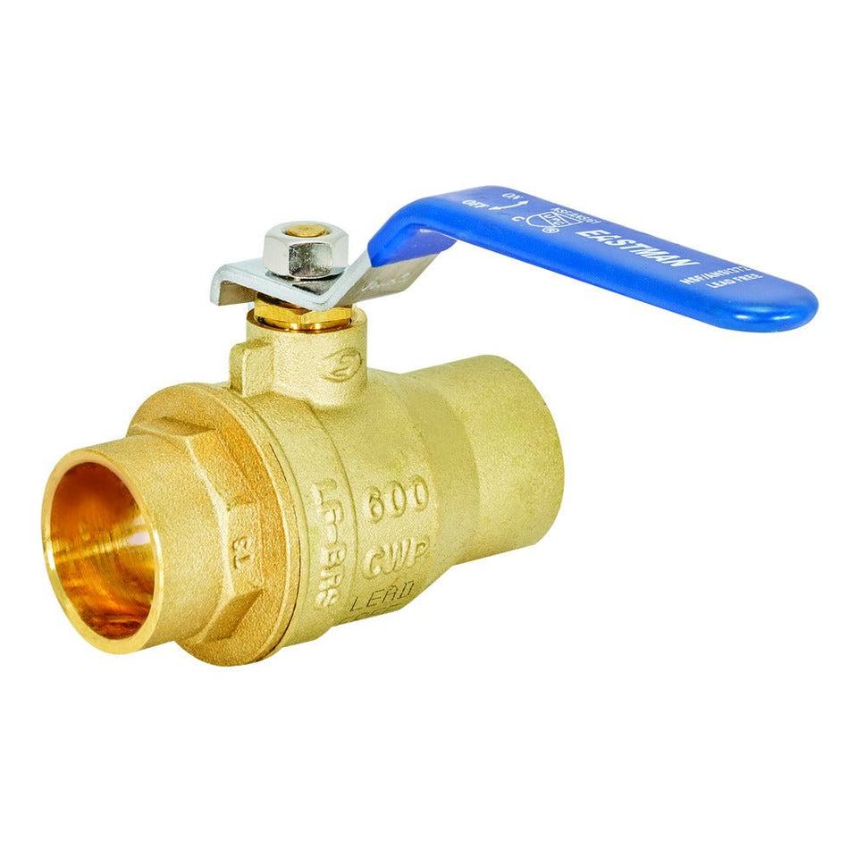 Eastman 1 in. Sweat Heavy-Duty Full Port Ball Valve