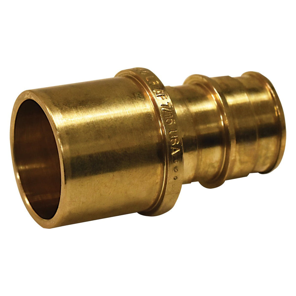 Eastman 3/4″ x 1″ Expansion PEX Female Sweat Adapter (F1960) – Brass (PEX x Sweat)