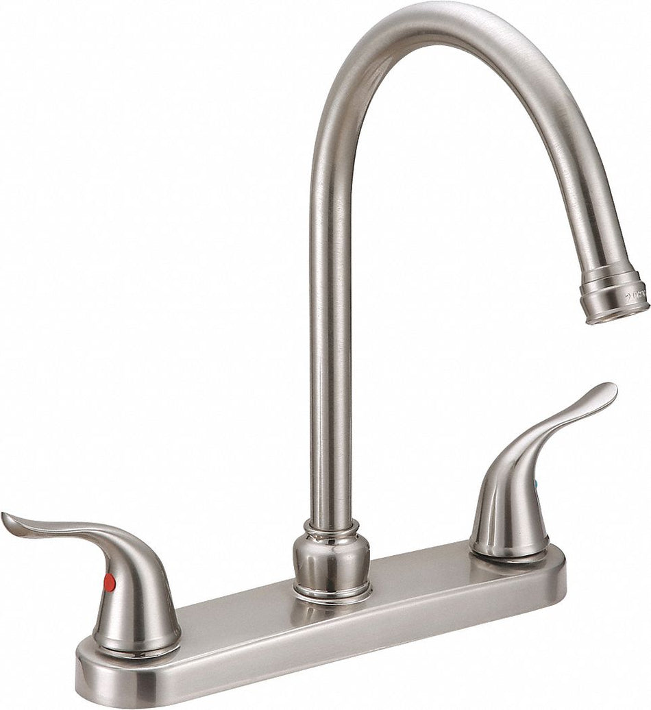 Premier Westlake llave de cocina estándar de 2 manijas (níquel cepillado)