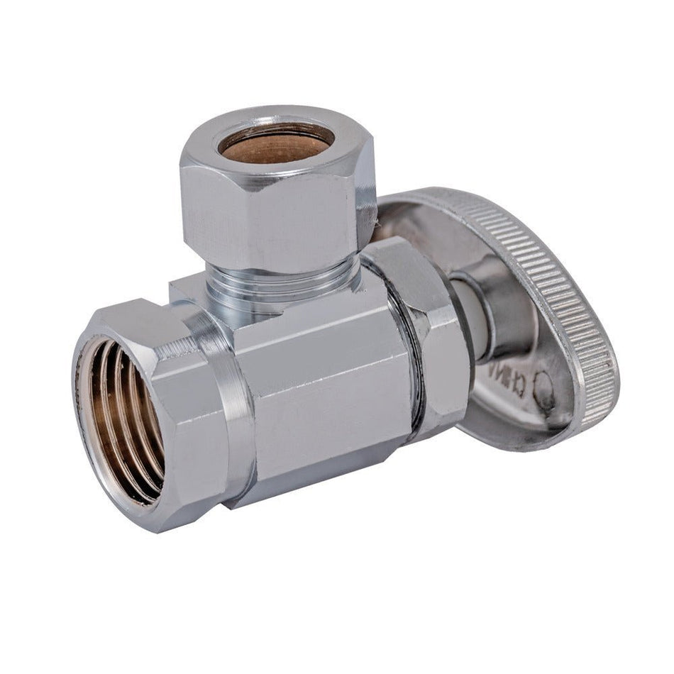 Eastman Multi-Turn Angle Stop Valve – 1/2 in. FIP x 1/2 in. OD Comp