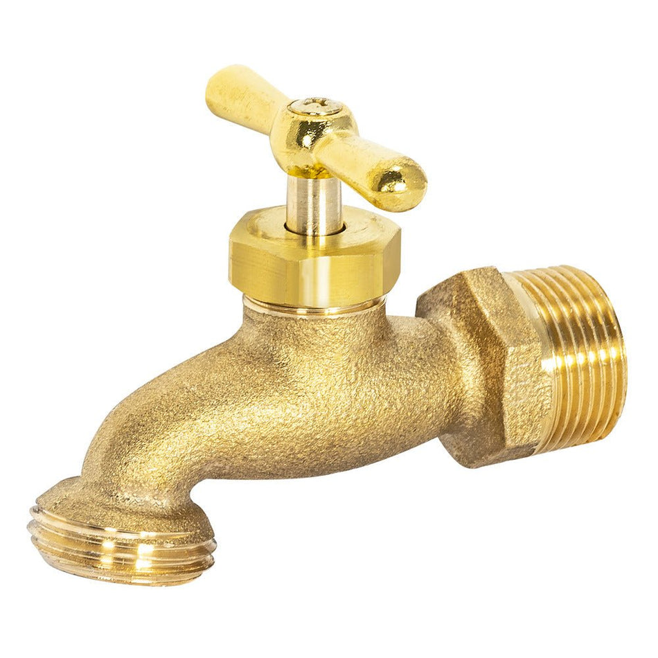 EZ-FLO 3/4" MIP Brass Hose Bibb