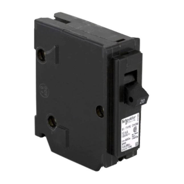 Square D  Homeline 20-Amp 1-Pole Standard Trip Circuit Breaker