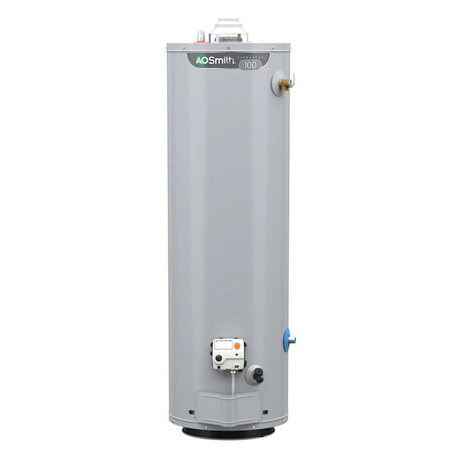 A.O. Smith Signature 100 30-Gallon Tall 6-year Limited 35500-BTU Natural Gas/Liquid Propane Water Heater