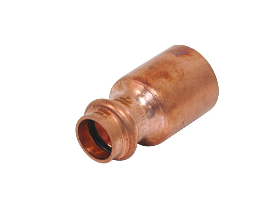 1 in. x 1/2 in. Copper FTG x Press Pressure Reducer Coupling