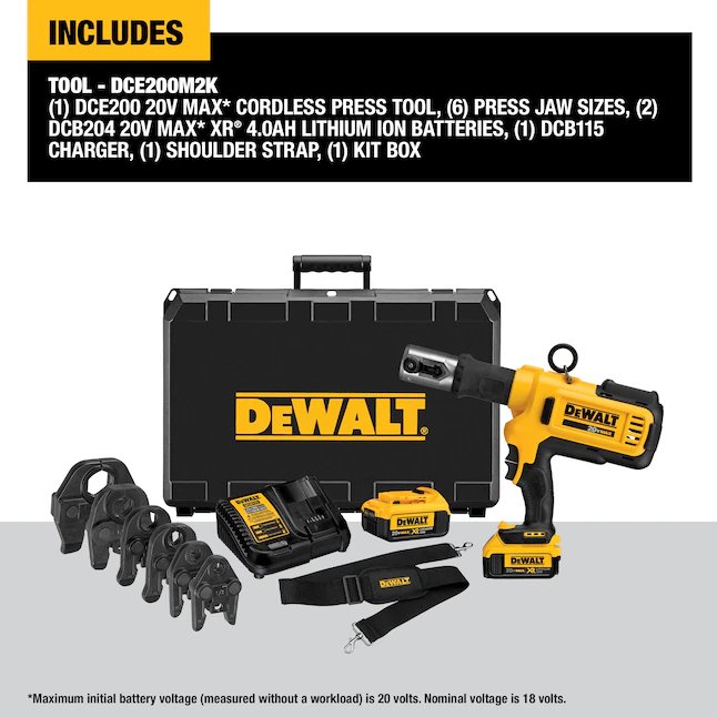 DeWalt 1/2-in- 4-in Press Tool