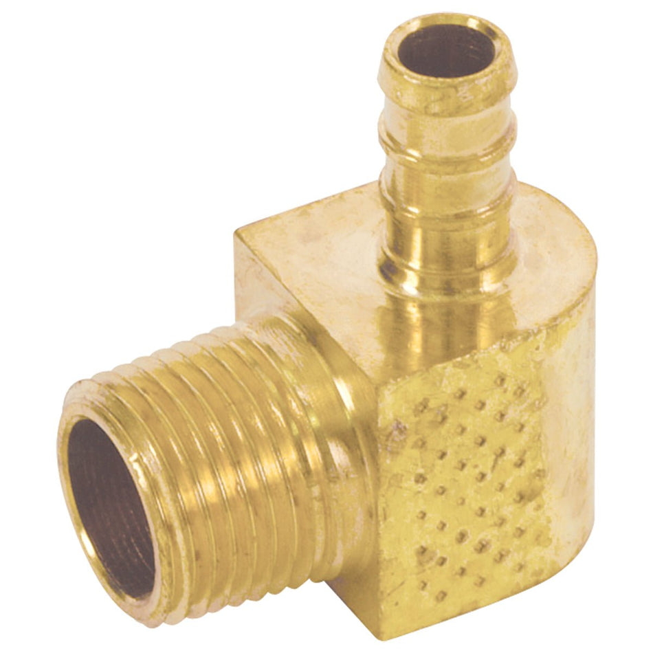 Eastman Brass Crimp PEX Male Elbow – 3/4 in. PEX x 3/4 in. MIP