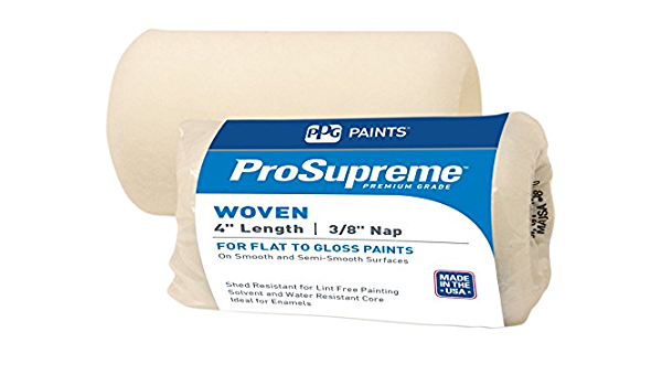 PPG® ProSupreme® 3/8"Nap 4" Roller Cover