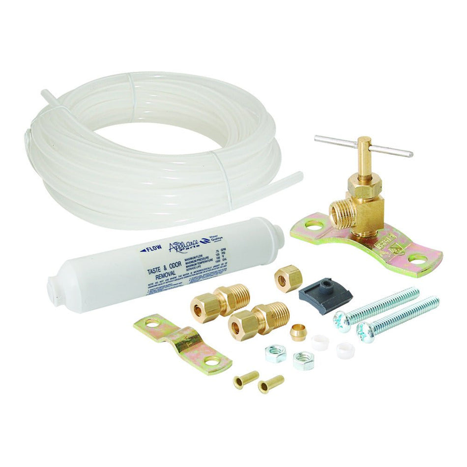 Kit de filtro para máquina de hielo Eastman de polietileno de 25 ′ (tubo de plástico de 1/4 ″)