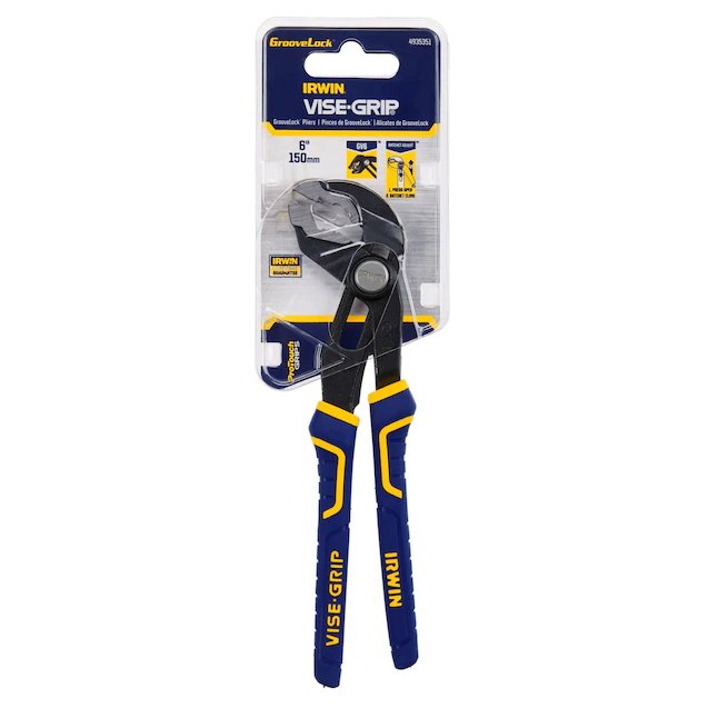 IRWIN  VISE-GRIP Quick Adjusting GrooveLock 6-in V-jaw Pliers