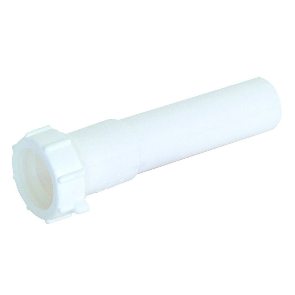 Tubo de extensión de PVC con tuerca Eastman de 1-1/4″ x 6"