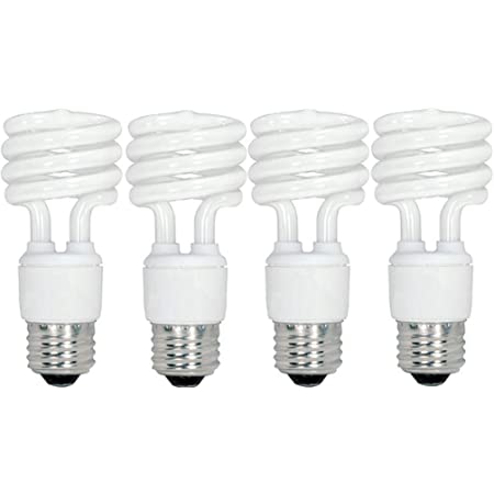 Satco 4-Pack Spiral Bulb 13W Soft White