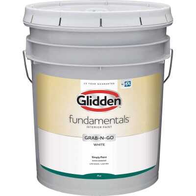 Glidden Fundamentals Grab-N-Go White Flat