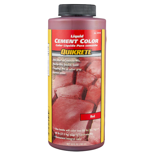 Quikrete Red Cement Color Mix