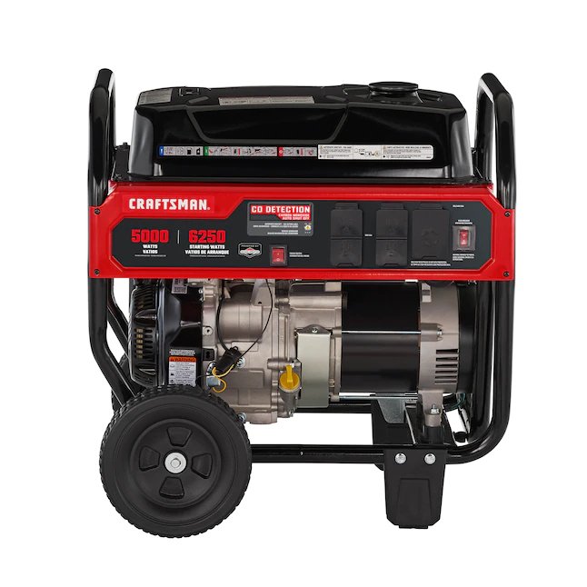 CRAFTSMAN 5000-Watt Gasoline Portable Generator