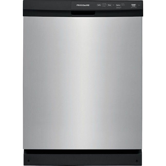 Frigidaire Front Control 24-in Built-In Dishwasher (Stainless Steel)