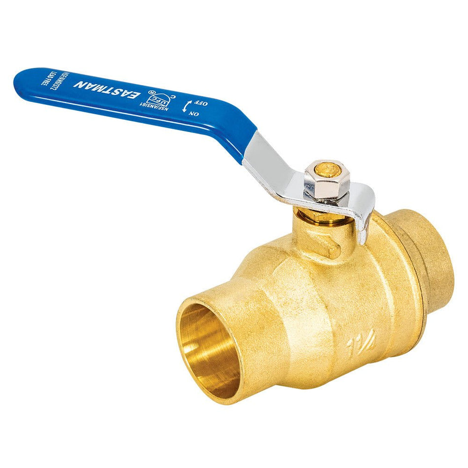 Eastman  1-1/4 in. Sweat Heavy-Duty Full Port Ball Valve