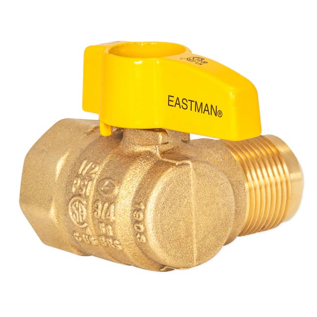 EASTMAN 3/4-in Flare Brass Ball Valve