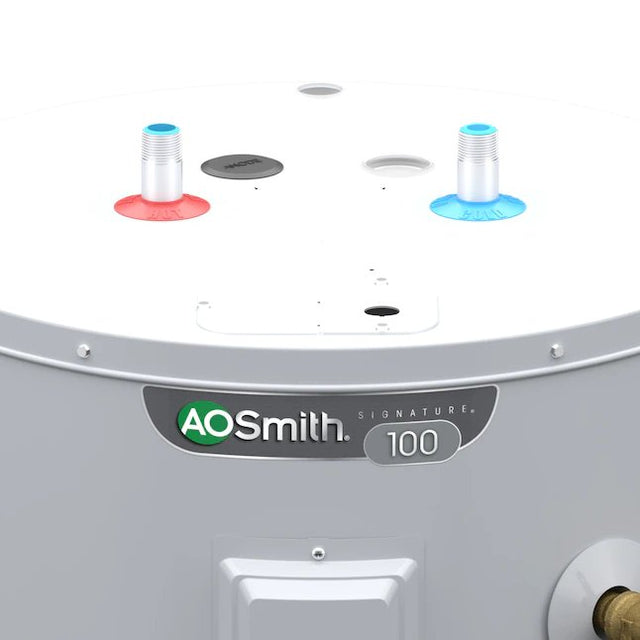 A.O. Smith  Signature 100 38-Gallon Lowboy 6-year Limited Warranty 4500-Watt Double Element Electric Water Heater